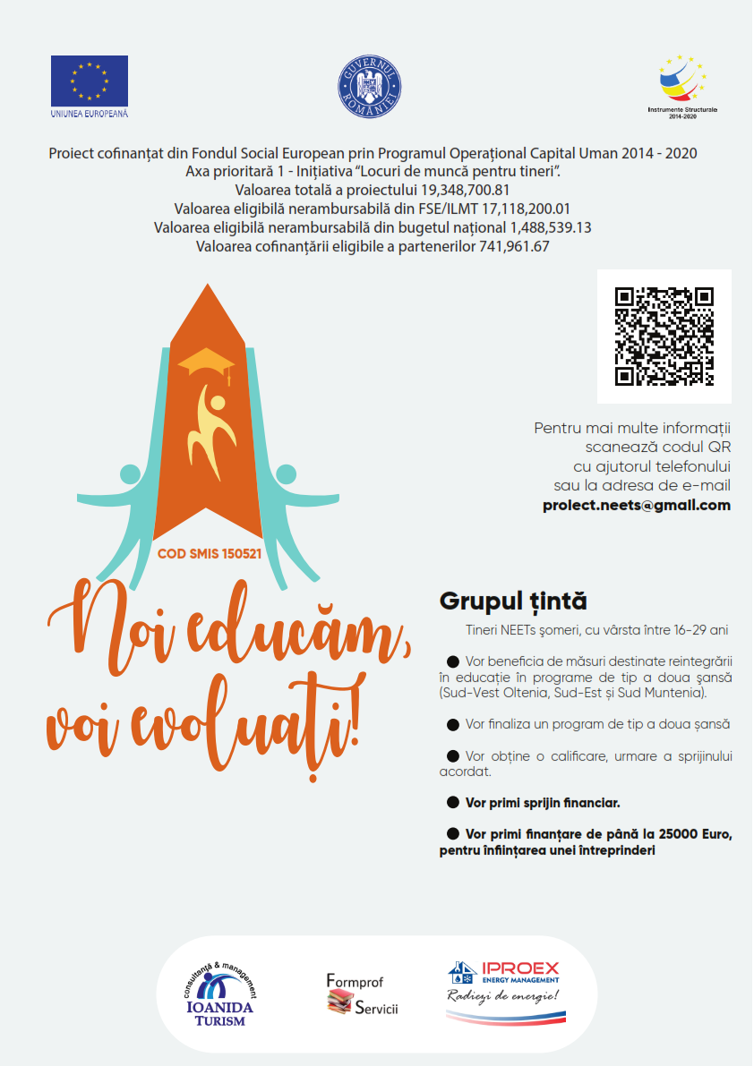 Noi educăm, voi evoluați
